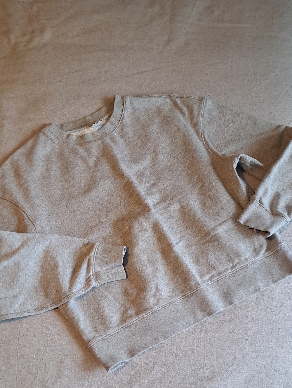 KOTN Classic Crewneck Sweatshirt in Heather Gray